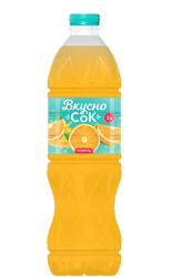 Напиток  "Апельсиновый" Вкусно сок 2л / 6 шт