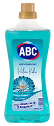 ABC Универсальное чистящее средство для мытья пола Весення Cтрасть 2.5 LT x 8 ПЭ Бутылка Голубой
