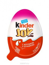 Яйцо "Kinder Joy" Infinimix с игрушкой 20гр./24шт. (для девочек).