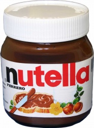 Паста ореховая "Nutella" с добавление какао 350гр./15шт.