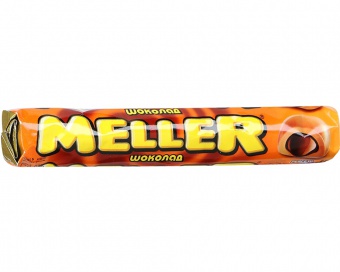 Ирис "Meller" с шоколадом 1 ящ/8бл/24 шт.